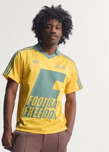 Image de l'article adidas dévoile un maillot qui s'inspire de celui du FC Nantes porté par Bob Marley !