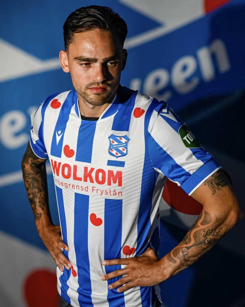 maillot foot saint valentin