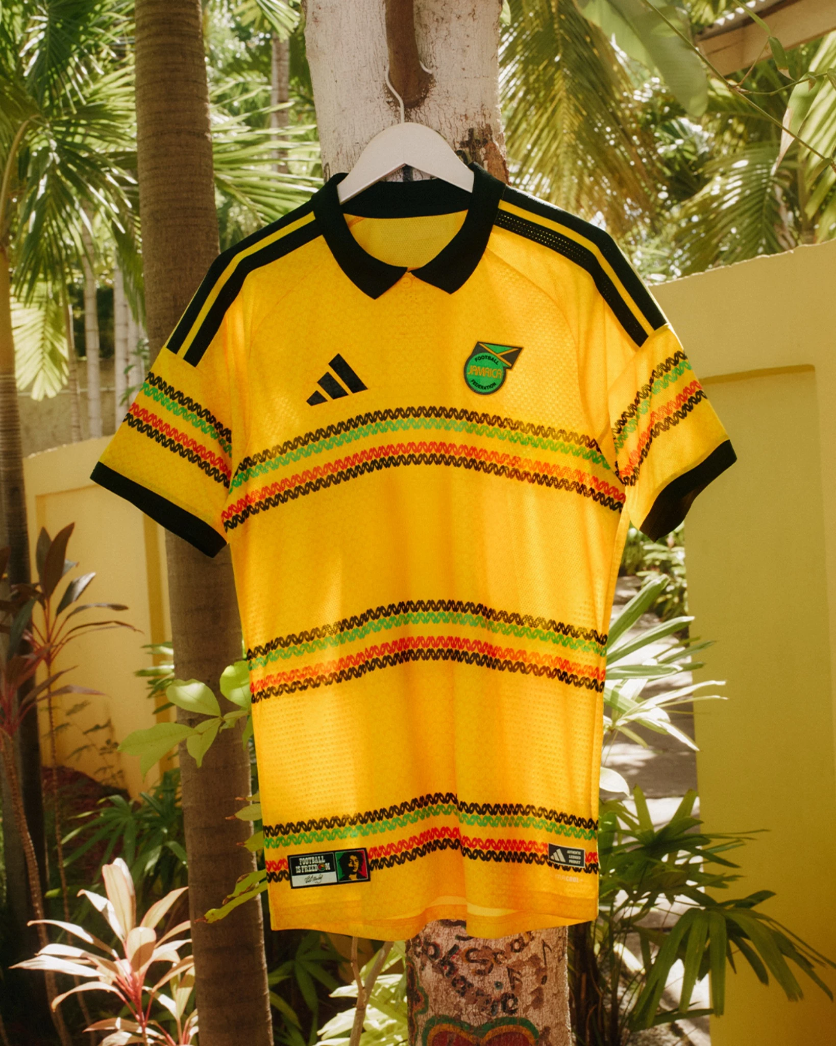 maillot jamaique 2026 adidas bob marley