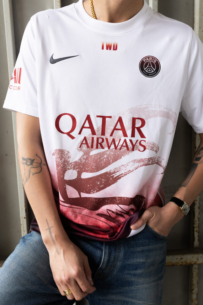 maillot pre match psg nouvel an chinois