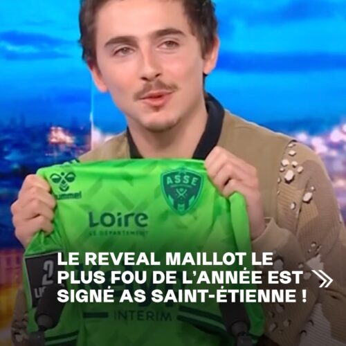Image de l'article Quand hummel se sert du JT de 20h de TF1 pour dévoiler un maillot de l'ASSE