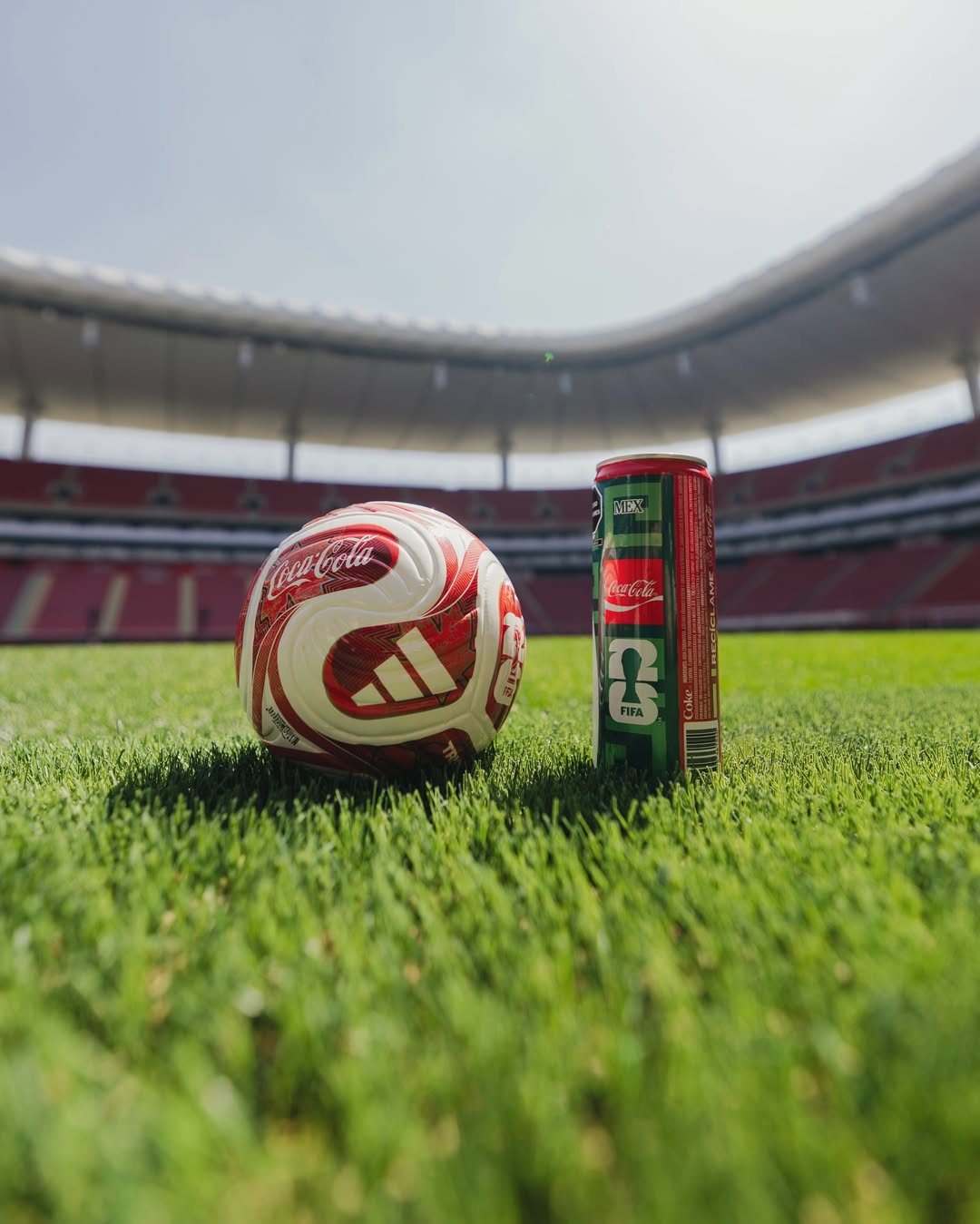 Ballon De Foot Vintage Coupe Du Monde 2014 – Brésil – Édition Coca-Cola – Neuf