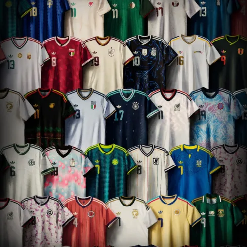 Image de l'article Le trèfle d'adidas s'invite sur les nouveaux maillots extérieurs de la Coupe du Monde 2026