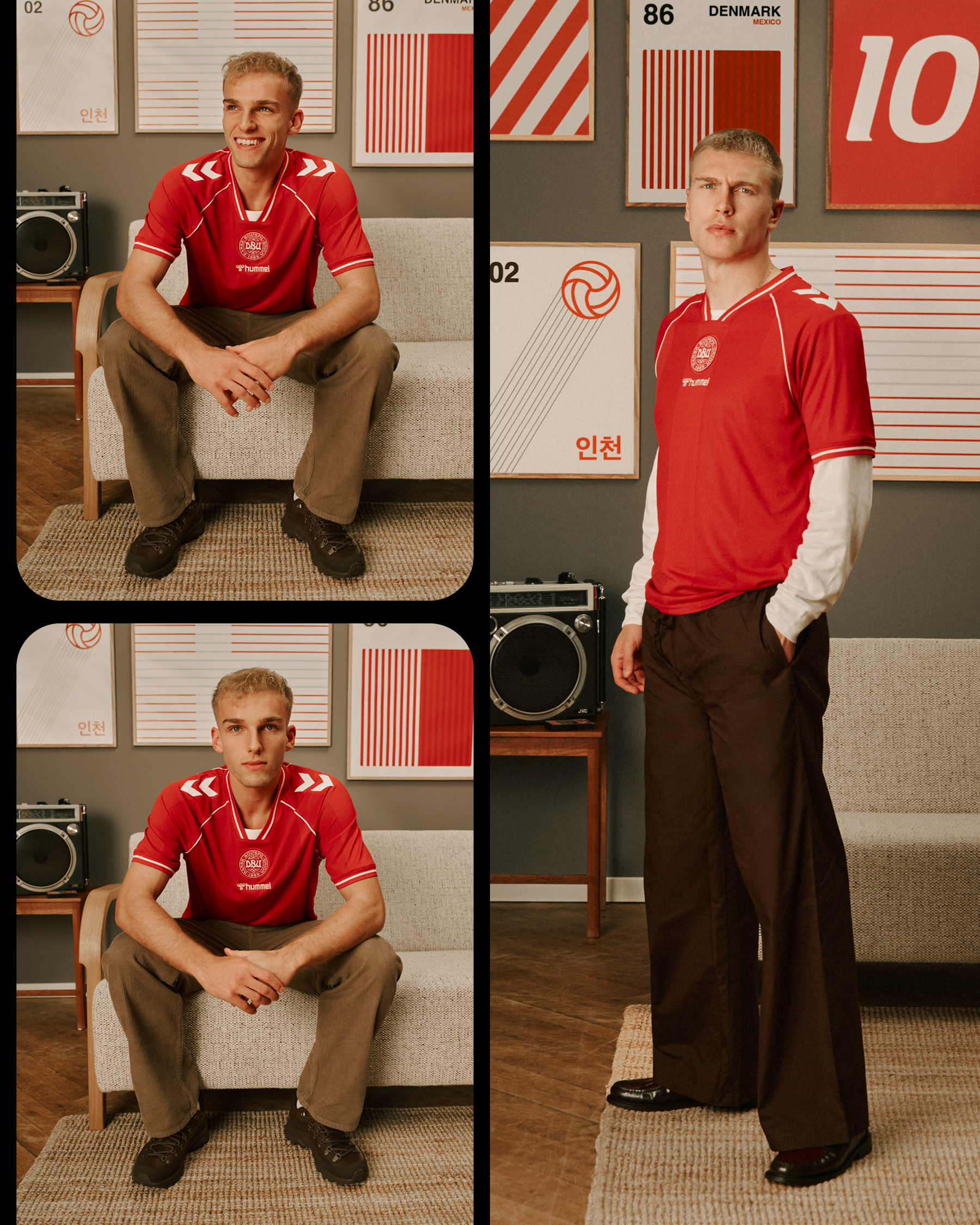 Danemark Maillot Domicile EURO Féminin 2025