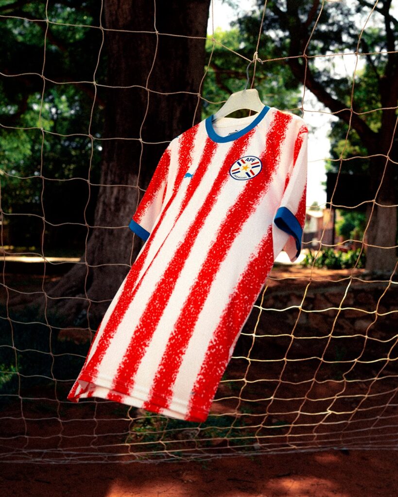 Maillot Domicile Paraguay