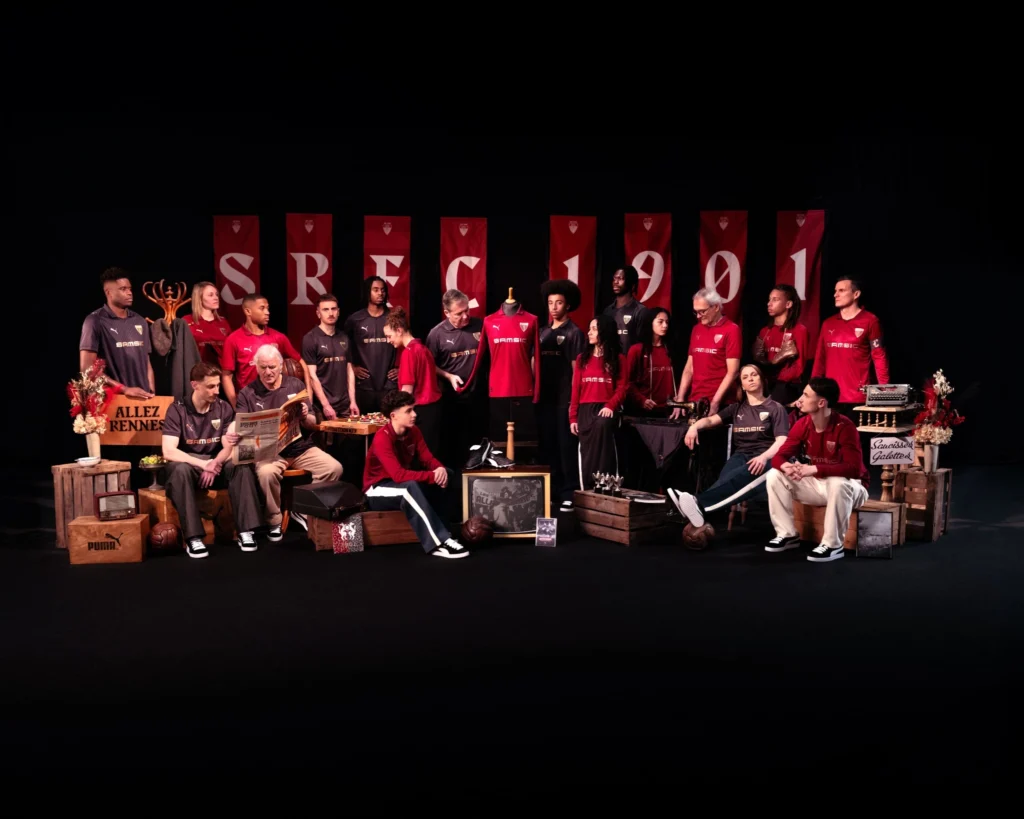 maillot stade rennais anniversaire 125 ans puma