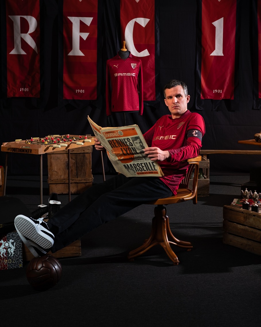 maillot stade rennais anniversaire 125 ans puma