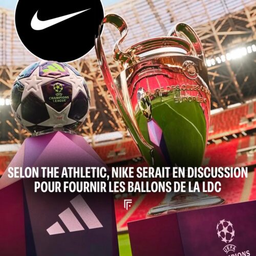 Image de l'article Nike prêt à détrôner adidas : une bataille stratégique autour du ballon de la Ligue des champions