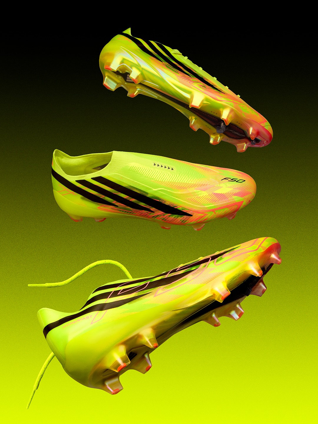 F50 hyperfast evo adidas crampons