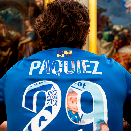 Image de l'article Le GF38 intègre une œuvre de BD directement sur son maillot
