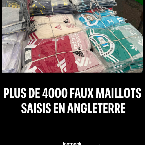 Image de l'article Plus de 4000 faux maillots saisis au Royaume-Uni avant la Coupe du monde