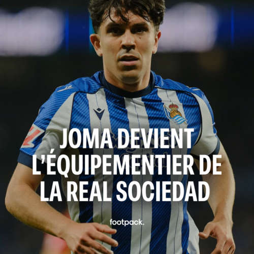 Image de l'article La Real Sociedad change d’équipementier et choisit Joma
