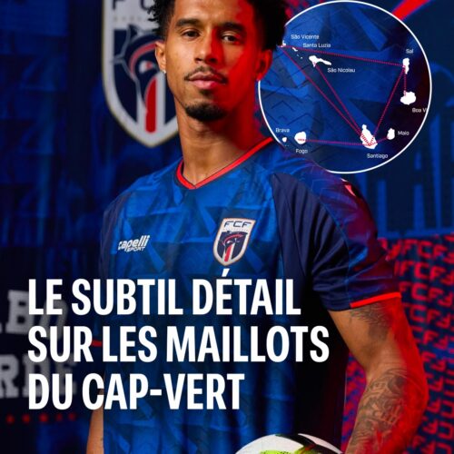 Image de l'article L'incroyable histoire derrière les maillots du Cap-Vert pour la Coupe du Monde 2026