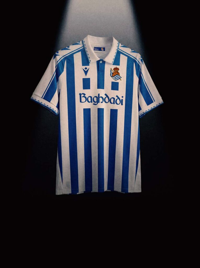 maillot la liga retro 2025 2026 macron