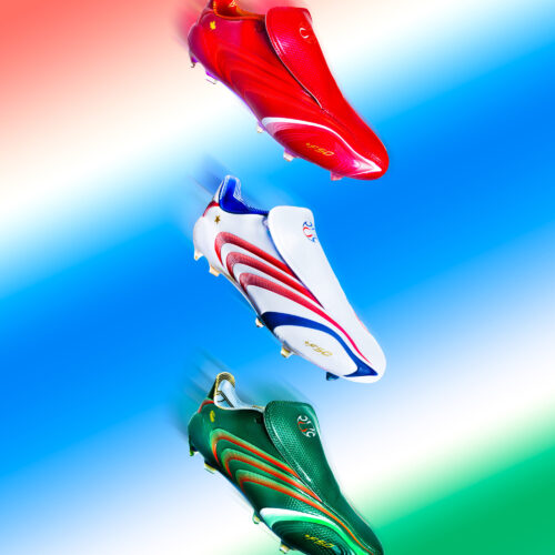 Image de l'article adidas sort trois paires de f50 Tunit inspirées du ballon de la Coupe du monde