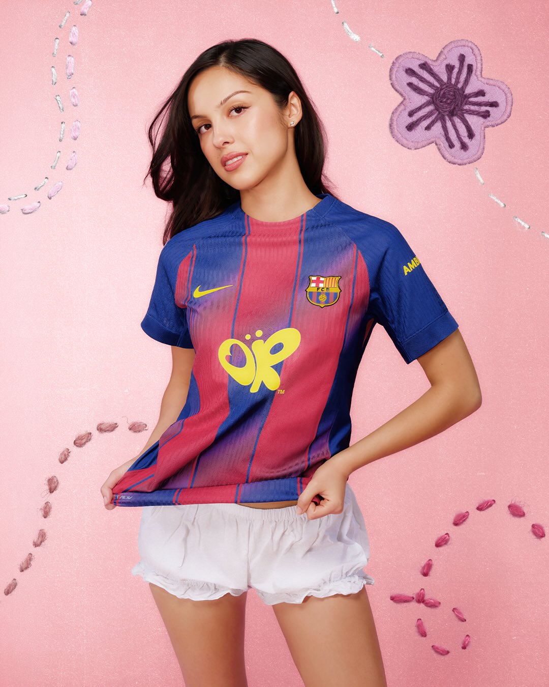 maillot barca flocage olivia rodrigo real madrid