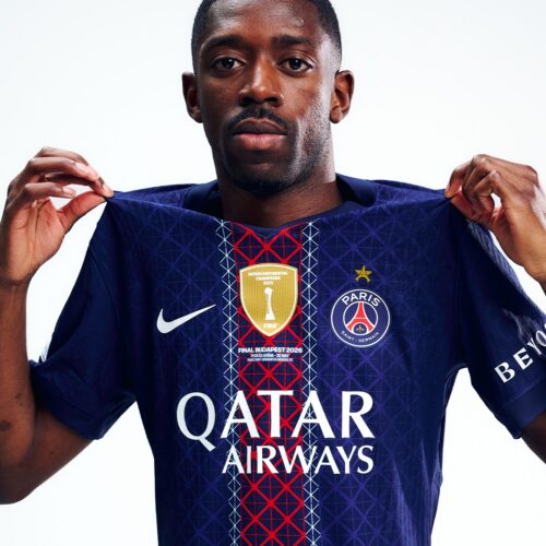 Image de l'article PSG-Arsenal : quels maillots pour la finale de la Ligue des Champions ?