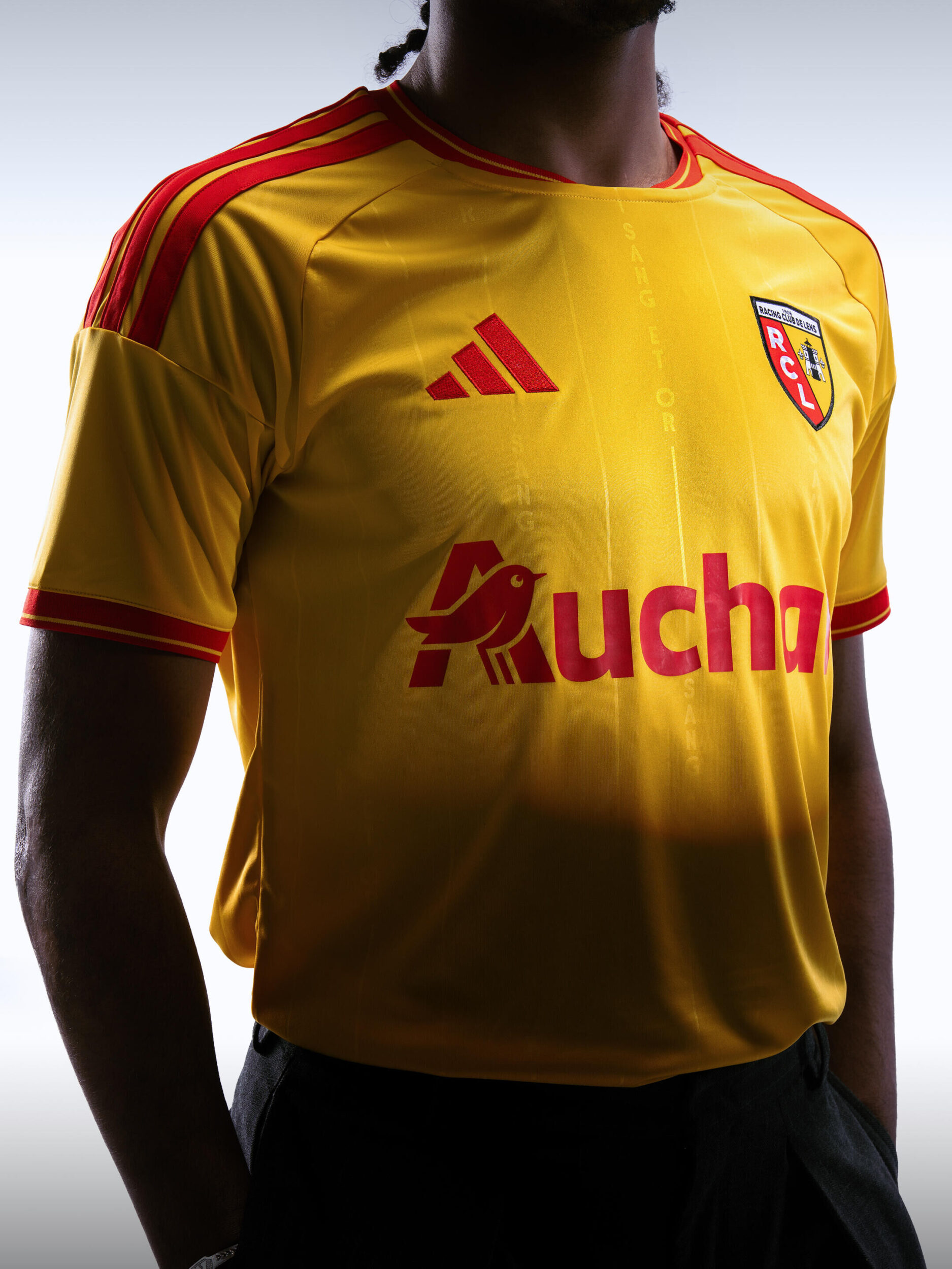 maillot rc lens 2026 2027 domicile adidas