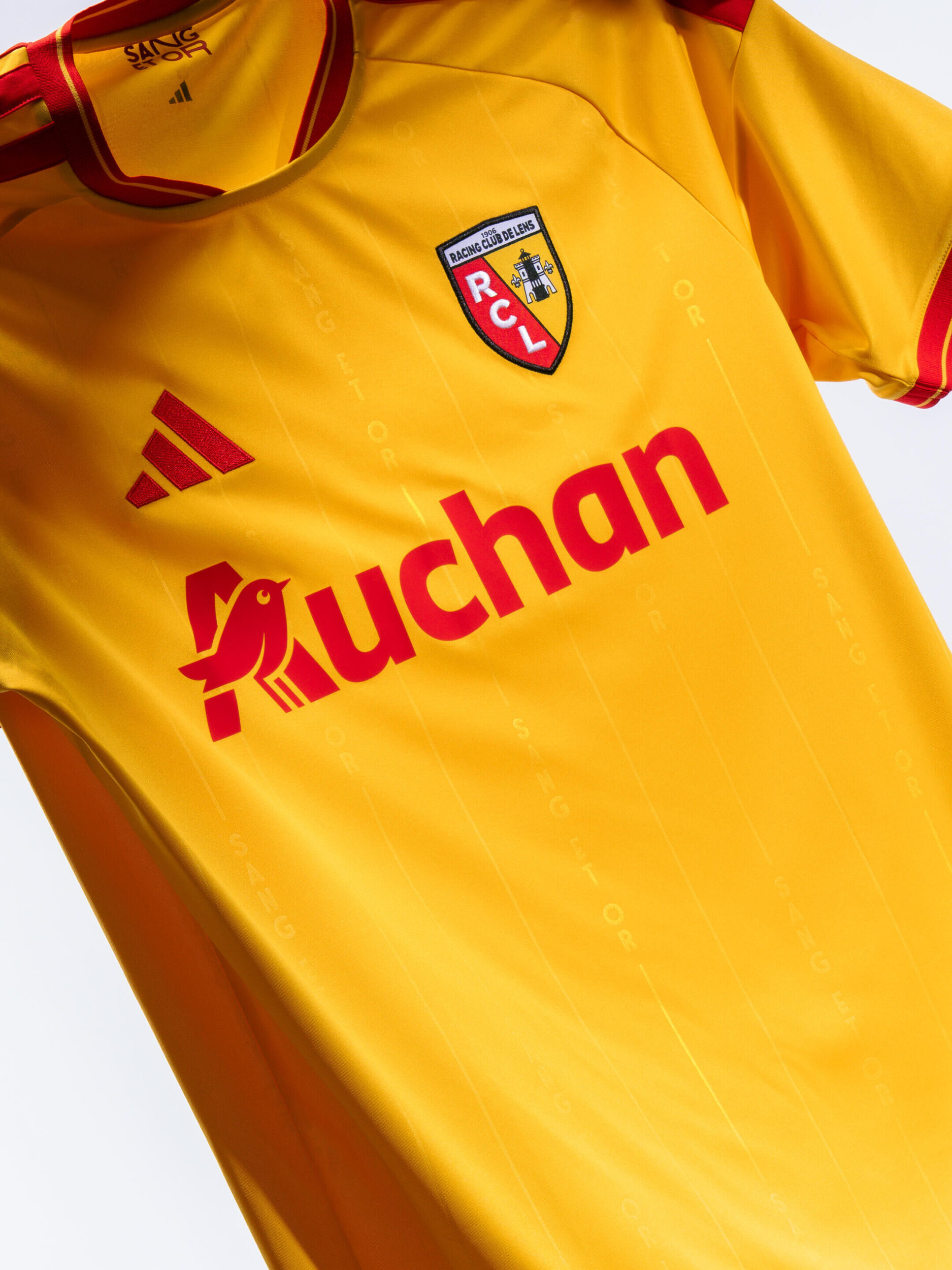 maillot rc lens 2026 2027 domicile adidas