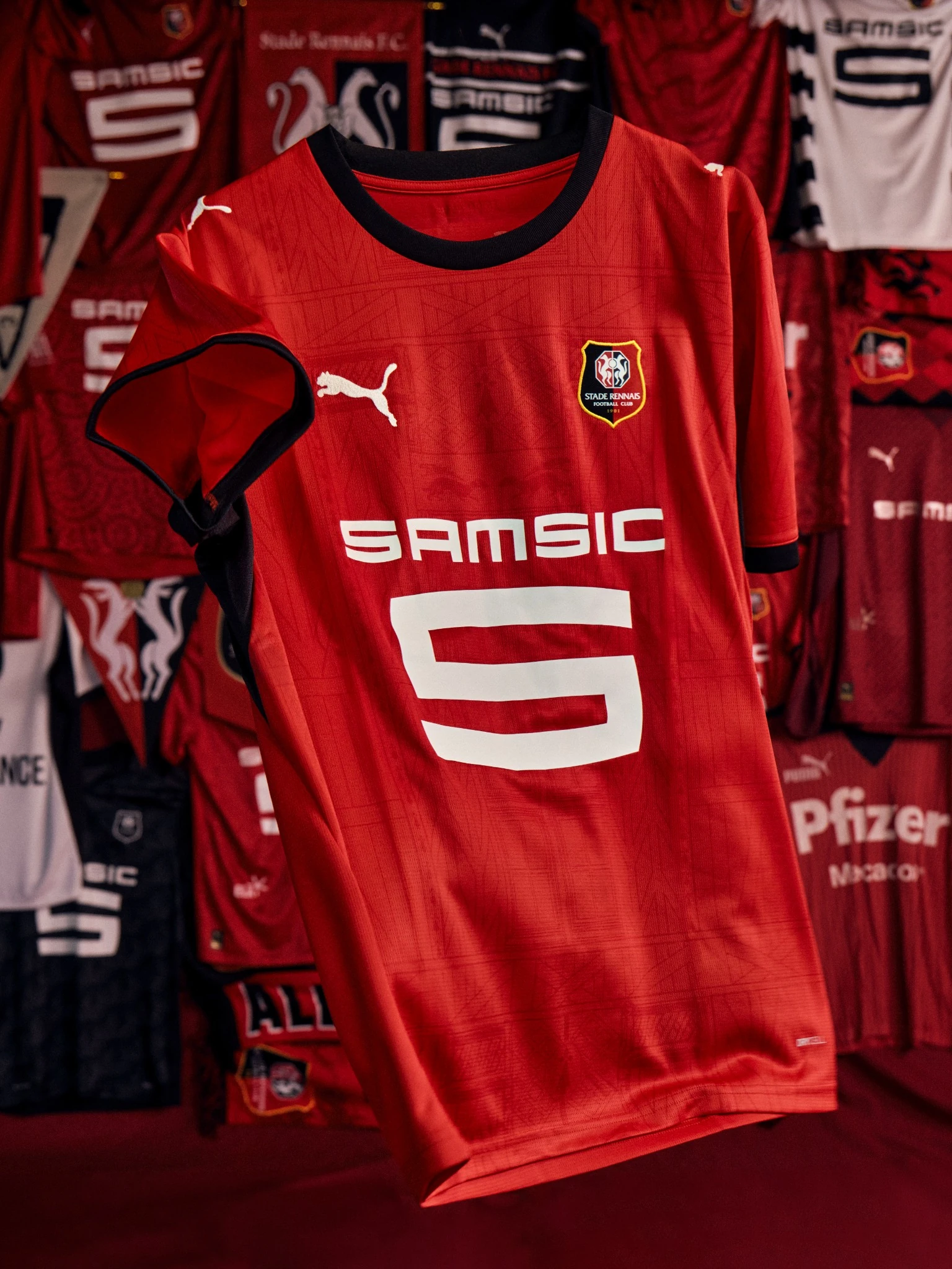 maillot stade rennais 2026 2027 domicile puma