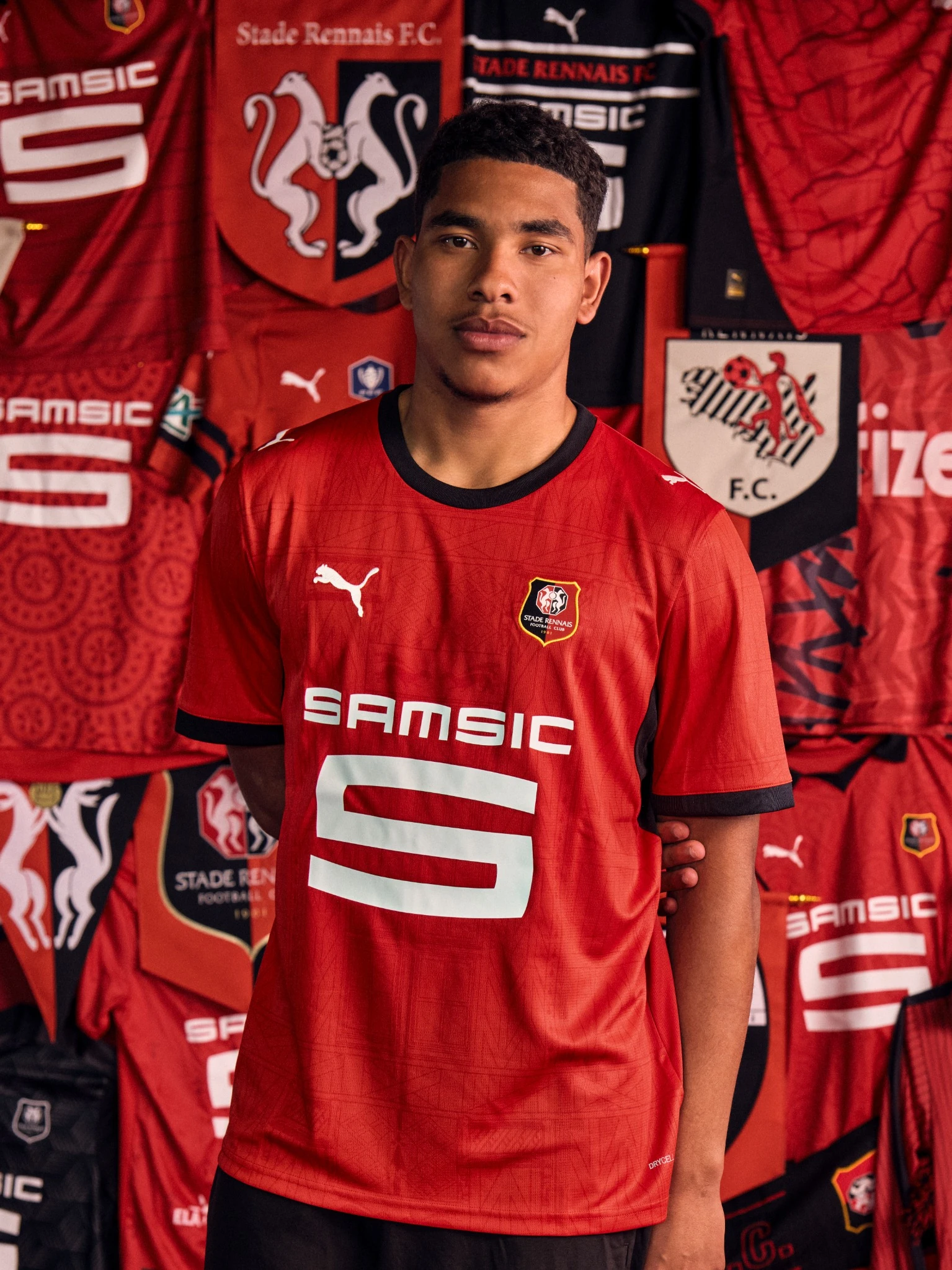 maillot stade rennais 2026 2027 domicile puma