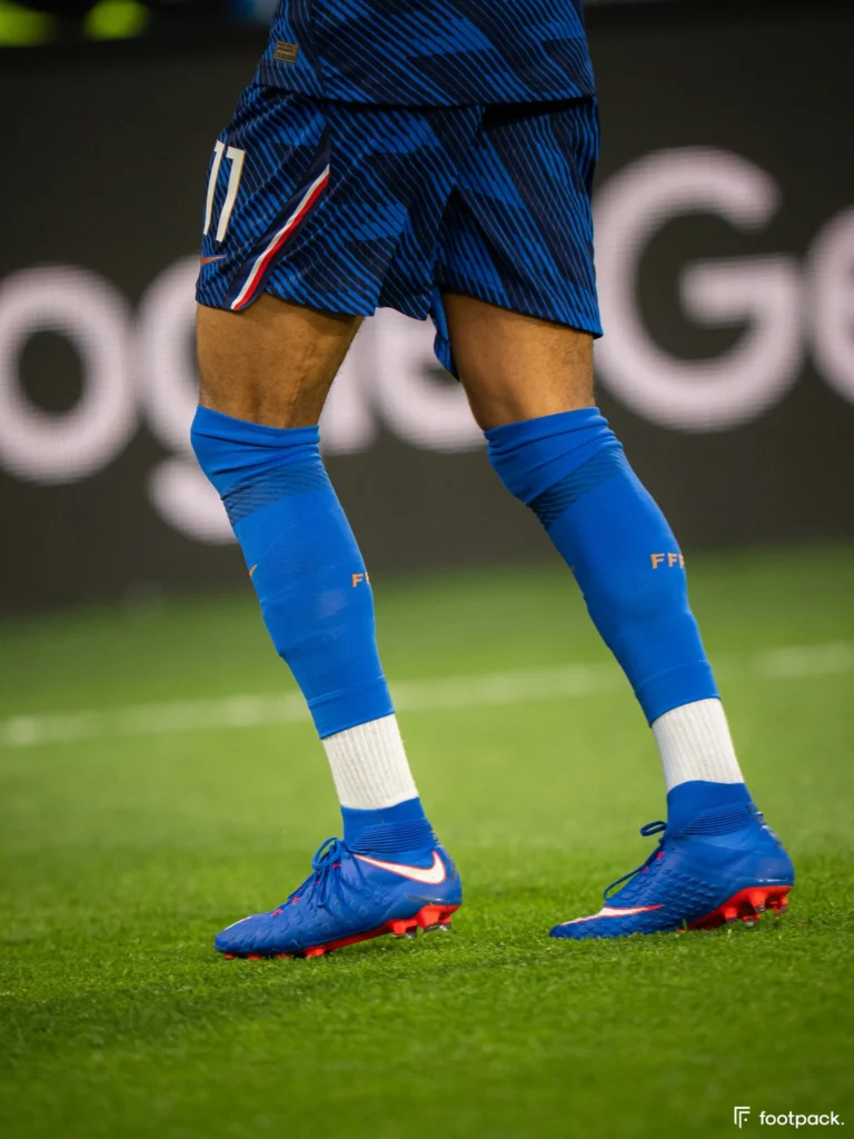 chaussures olise bleue equipe de france footpack