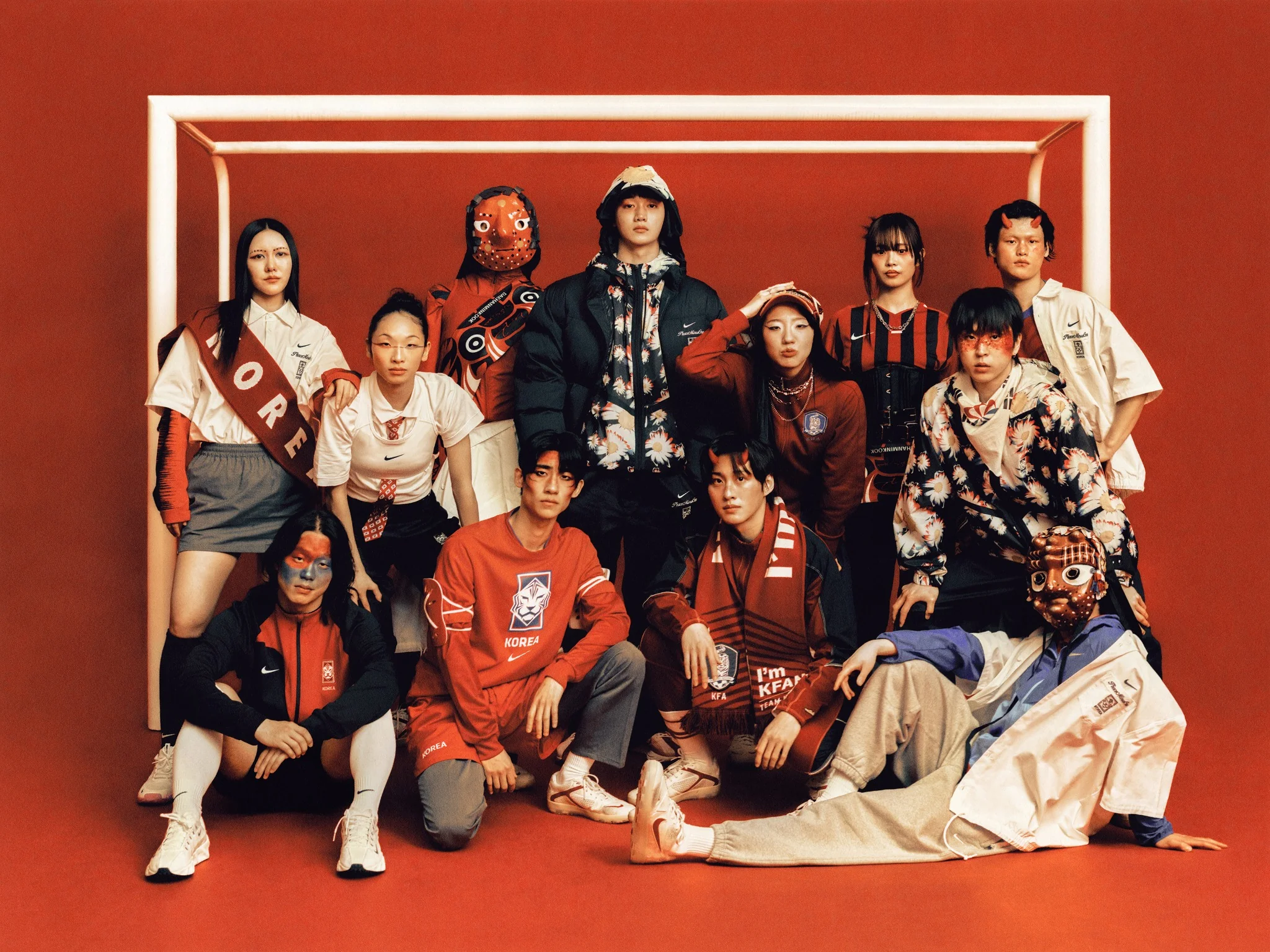 collection nike x2 coree du sud x peaceminusone