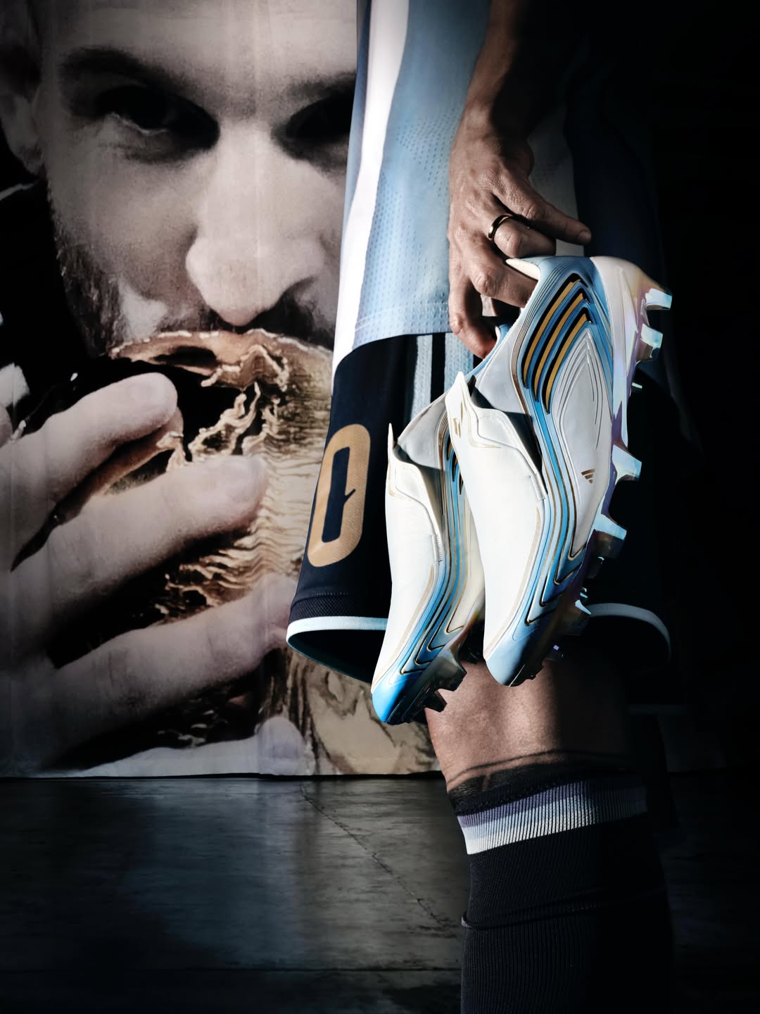 crampons messi F50 adidas coupe du monde 2026