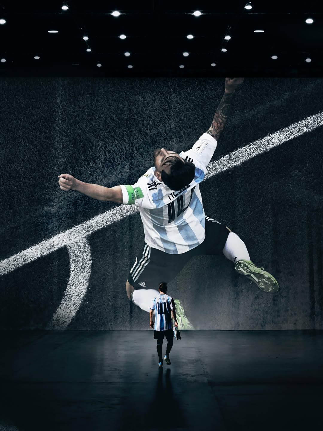 crampons messi F50 adidas coupe du monde 2026
