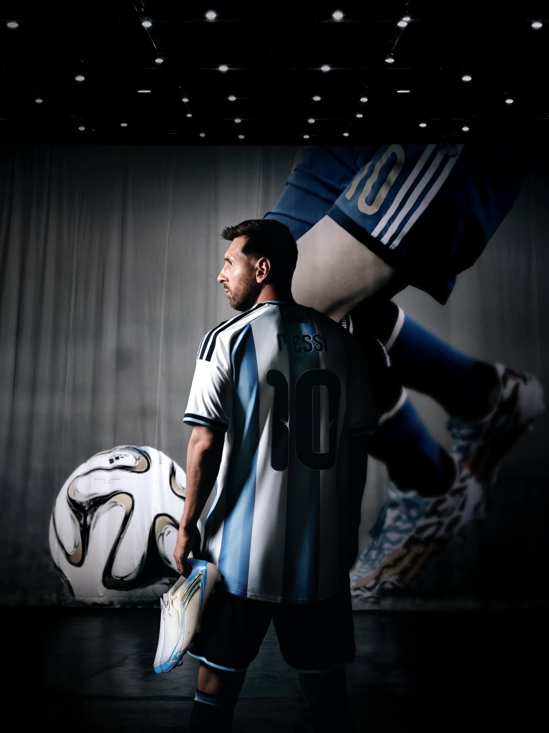 crampons messi F50 adidas coupe du monde 2026