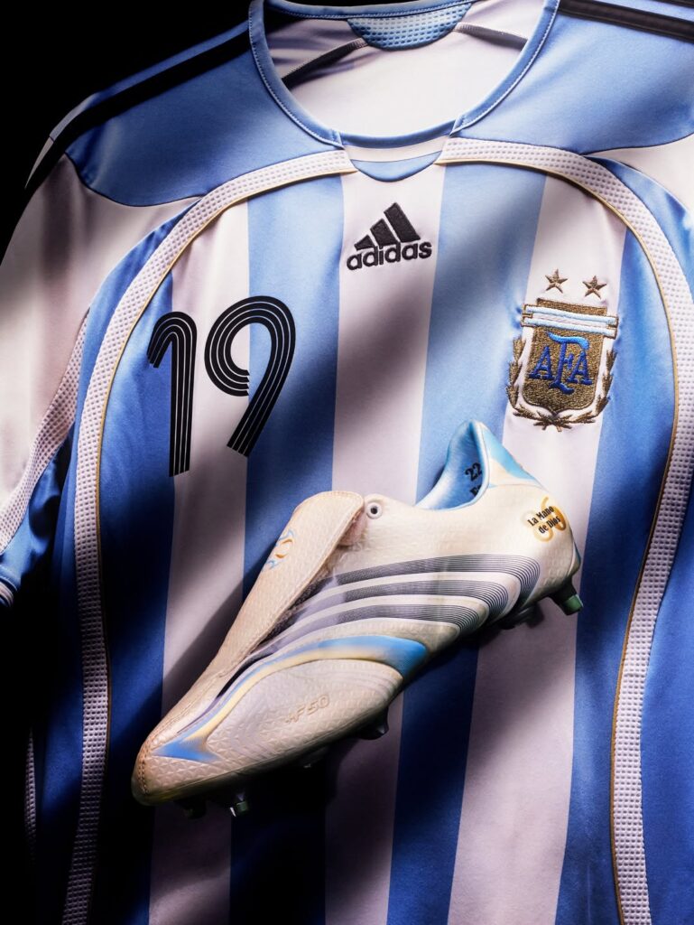 crampons messi coupe du monde 2006