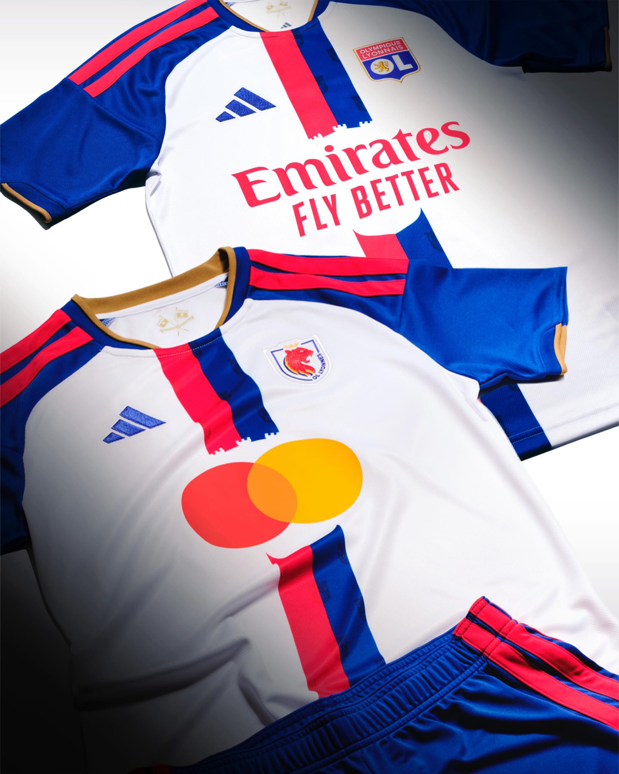 maillot ol 2026 2027 domicile adidas