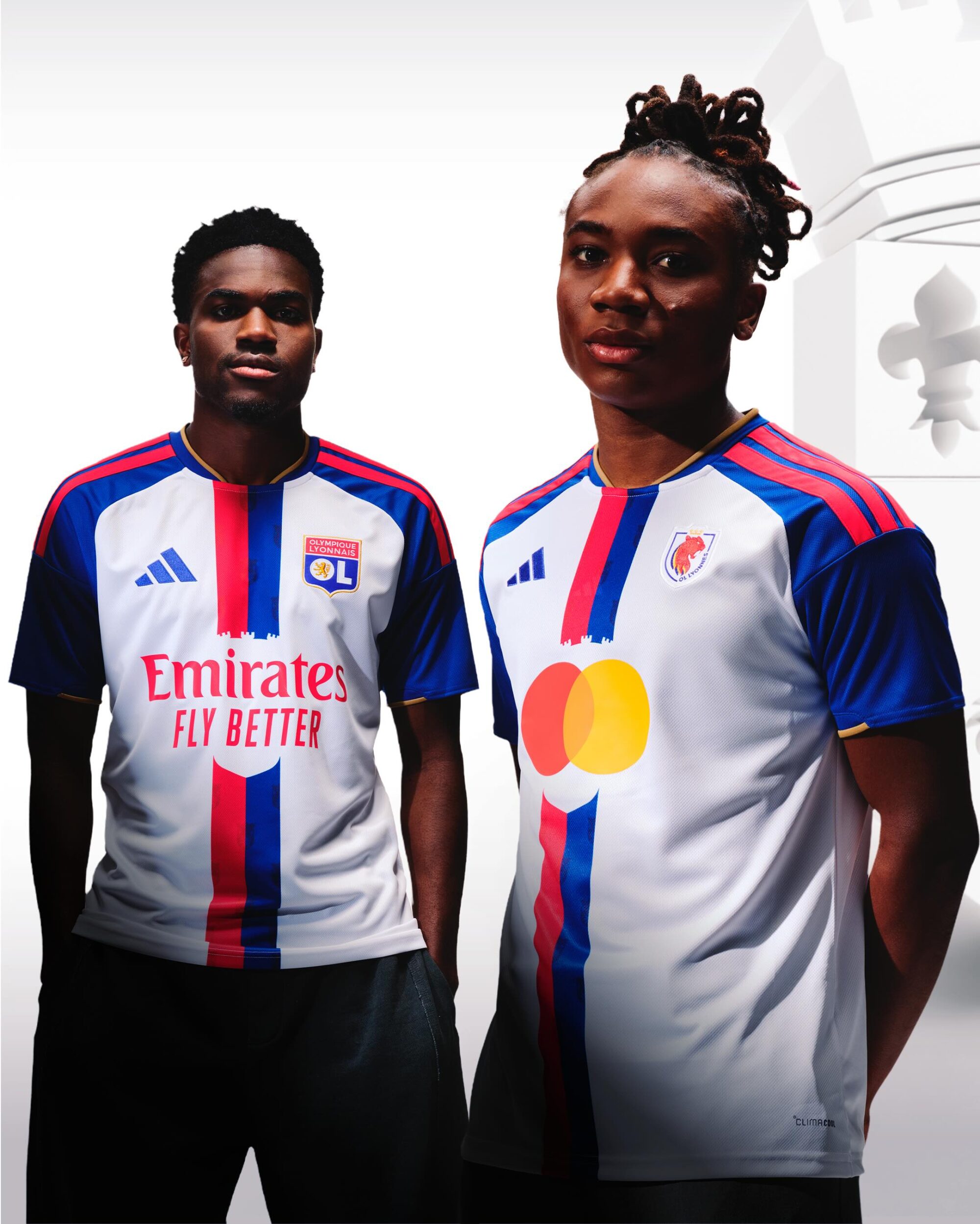 maillot ol 2026 2027 domicile adidas