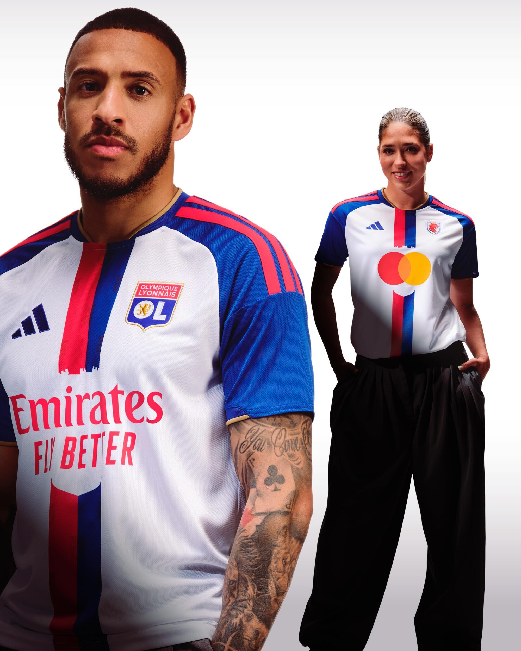 maillot ol 2026 2027 domicile adidas