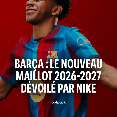 Image de l'article Le Barça dévoile son nouveau maillot domicile 2026-2027