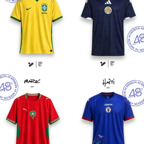 Image de l'article Les maillots du groupe C du Brésil à la Coupe du Monde 2026