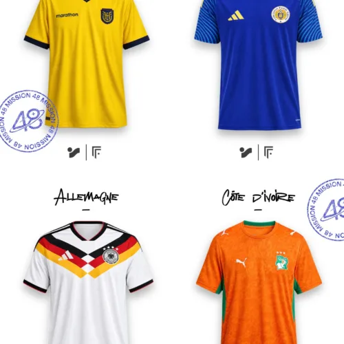 Image de l'article Les maillots du groupe E de l'Allemagne à la Coupe du Monde 2026