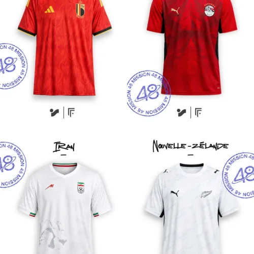 Image de l'article Les maillots du groupe G de la Belgique à la Coupe du Monde 2026