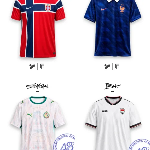 Image de l'article Les maillots du groupe I de la France à la Coupe du Monde 2026
