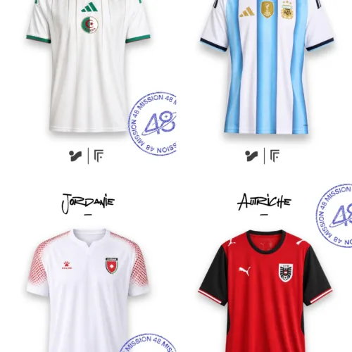 Image de l'article Les maillots du groupe J de l’Argentine à la Coupe du Monde 2026