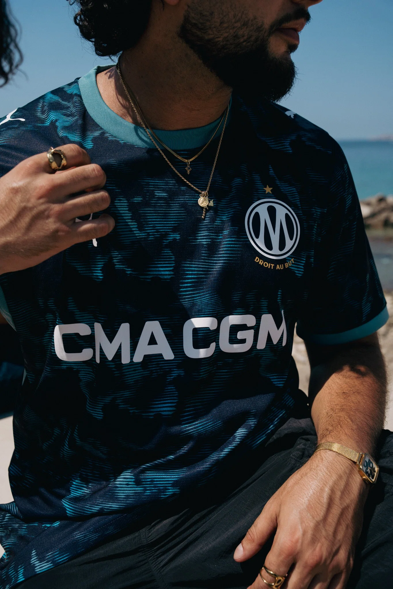 Nouveau maillot extérieur de l'OM 2026-2027 conçu par PUMA