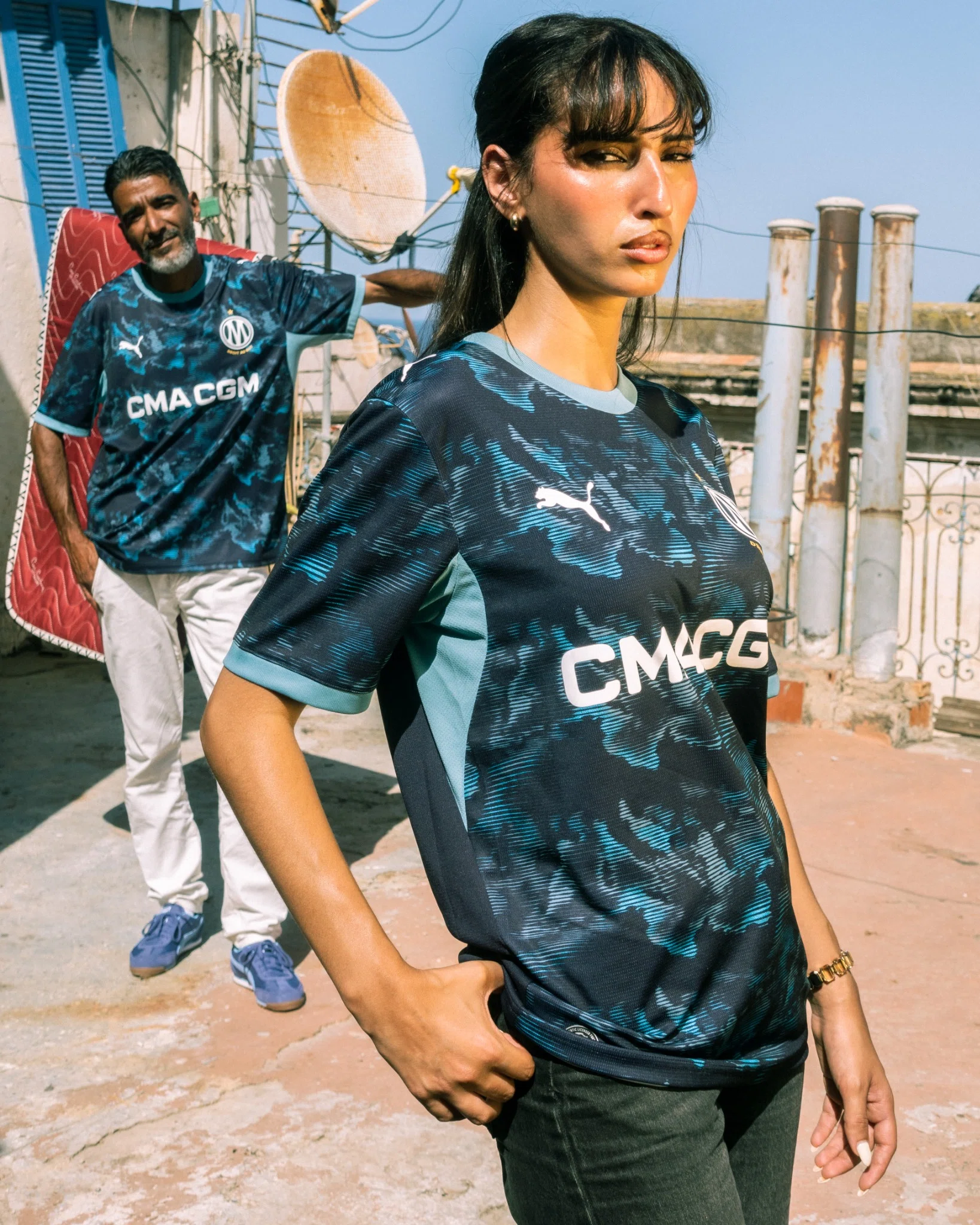 Nouveau maillot extérieur de l'OM 2026-2027 conçu par PUMA