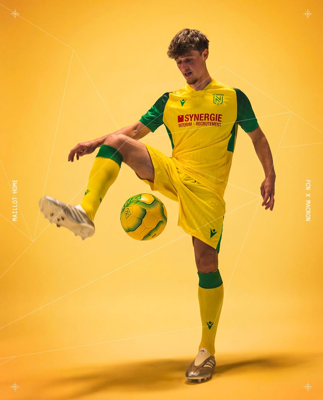 maillot fc nantes 2026 2027 macron domicile