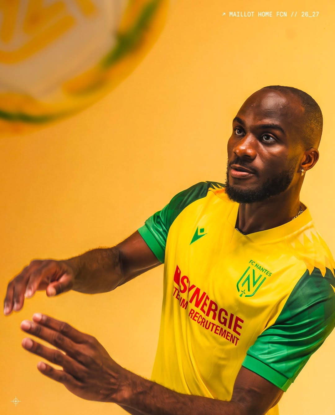 maillot fc nantes 2026 2027 macron domicile