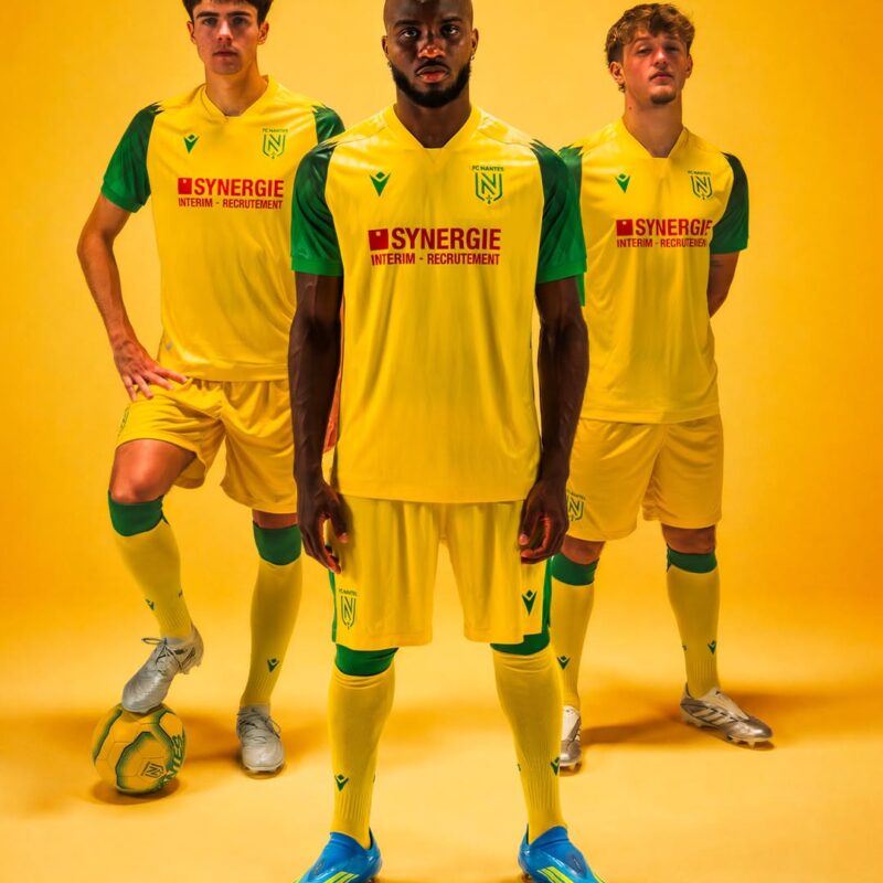 maillot fc nantes 2026 2027 macron domicile
