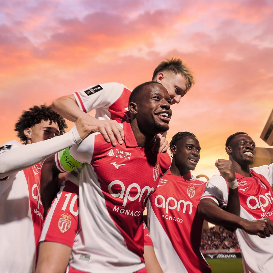 maillot monaco 2026 2027 domicile mizuno