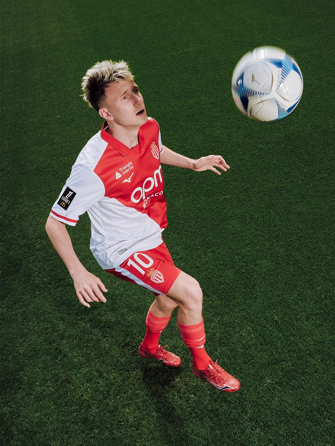 maillot monaco 2026 2027 domicile mizuno