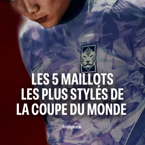 Image de l'article Les 5 maillots les plus stylés de la Coupe du monde 2026