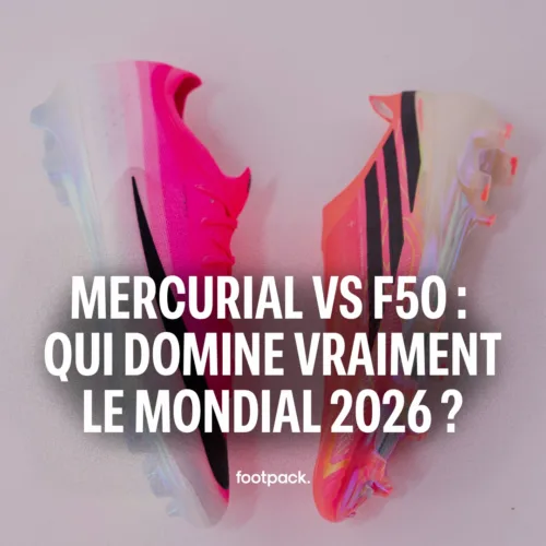 Image de l'article F50 vs Mercurial : quel crampon domine vraiment la Coupe du monde 2026 ?
