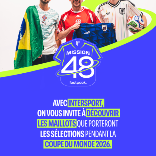 Image de l'article Les 48 maillots de la Coupe du Monde 2026 réunis à Paris par footpack